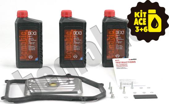 TCMATIC 105.106.2003 - Parts Kit, automatic transmission oil change car-mod.net