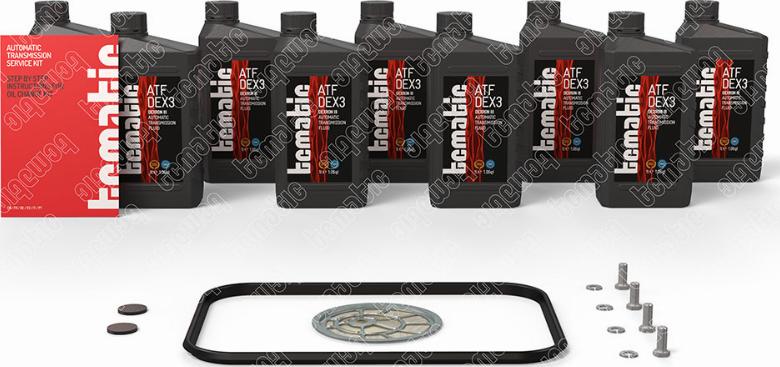 TCMATIC 105.106.2019 - Parts Kit, automatic transmission oil change car-mod.net