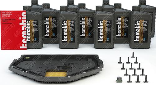 TCMATIC 105.106.2014 - Parts Kit, automatic transmission oil change car-mod.net