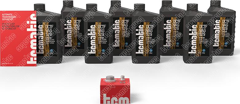 TCMATIC 105.106.2016 - Parts Kit, automatic transmission oil change car-mod.net