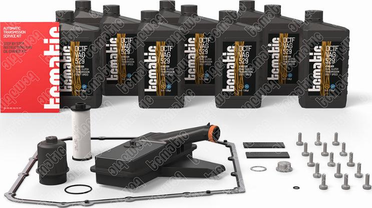 TCMATIC 105.106.2027 - Parts Kit, automatic transmission oil change car-mod.net