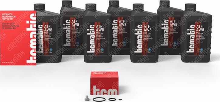 TCMATIC 105.101.1081 - Parts Kit, automatic transmission oil change car-mod.net