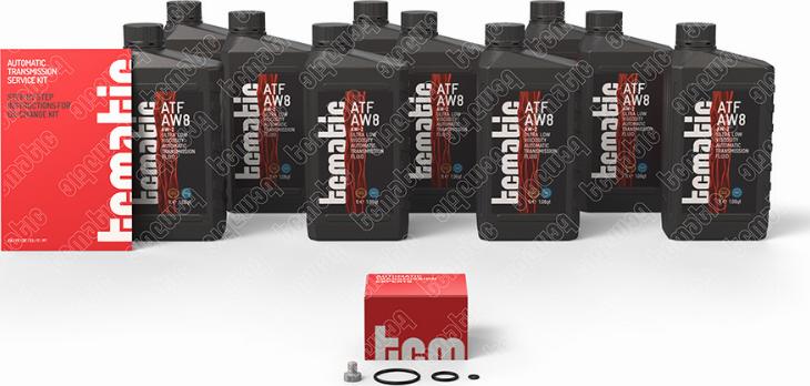 TCMATIC 105.101.2081 - Parts Kit, automatic transmission oil change car-mod.net