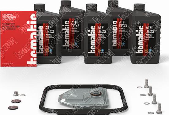 TCMATIC 105.108.0018 - Parts Kit, automatic transmission oil change car-mod.net