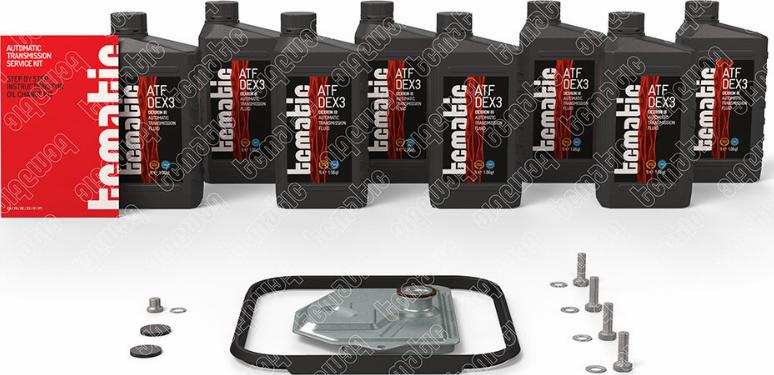 TCMATIC 105.108.1019 - Parts Kit, automatic transmission oil change car-mod.net