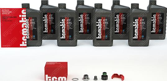 TCMATIC 105.107.1004 - Parts Kit, automatic transmission oil change car-mod.net