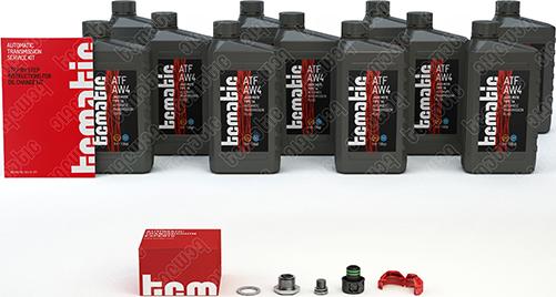 TCMATIC 105.107.2004 - Parts Kit, automatic transmission oil change car-mod.net