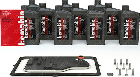 TCMATIC 105.116.1001 - Parts Kit, automatic transmission oil change car-mod.net