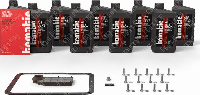 TCMATIC 105.111.1036 - Parts Kit, automatic transmission oil change car-mod.net