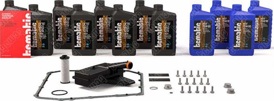 TCMATIC 170.106.1011 - Parts Kit, automatic transmission oil change car-mod.net