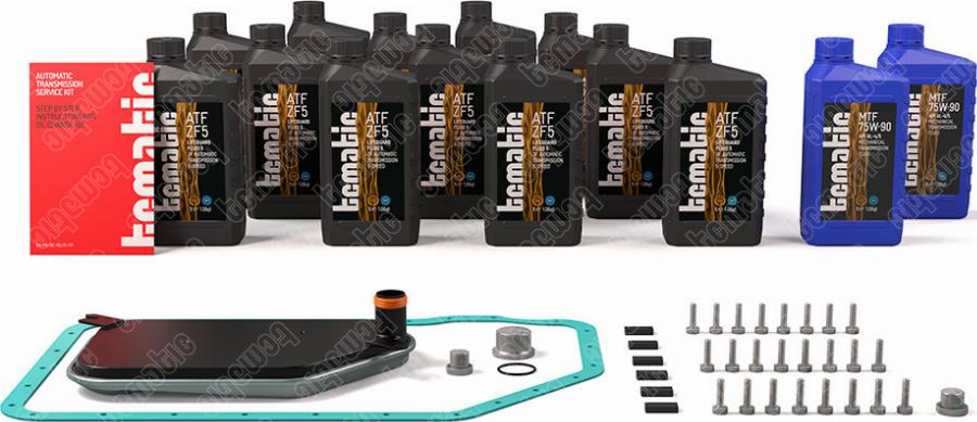 TCMATIC 170.111.2107 - Parts Kit, automatic transmission oil change car-mod.net