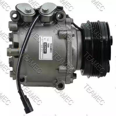 Teamec 8649591 - Compressor, air conditioning car-mod.net