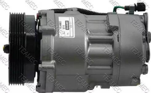 Teamec 8646001 - Compressor, air conditioning car-mod.net