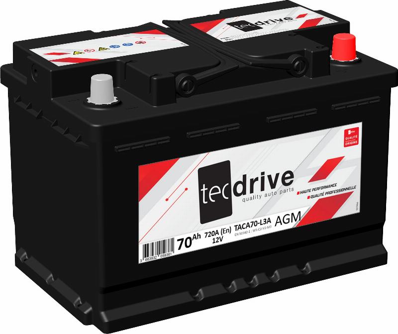 TECDRIVE TACA70-L3A - Starter Battery car-mod.net