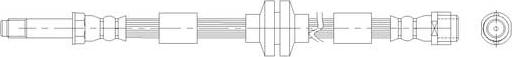 Technika 49259 - Brake Hose car-mod.net