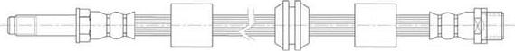 Technika 46225 - Brake Hose car-mod.net