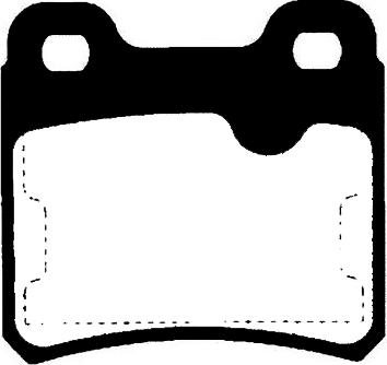 ACDelco AC445981D - Brake Pad Set, disc brake car-mod.net