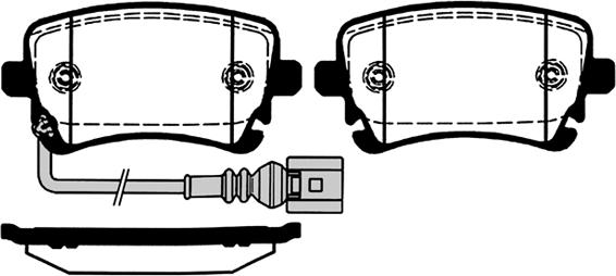 AUTOTECHTEILE 369 8017 - Brake Pad Set, disc brake car-mod.net