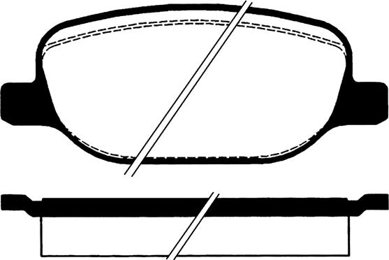 Equal Quality PF1292 - Brake Pad Set, disc brake car-mod.net