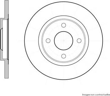 Technika 755105 - Brake Disc car-mod.net