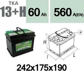 Technika TKA13+H - Starter Battery car-mod.net