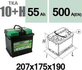 Technika TKA10+H - Starter Battery car-mod.net