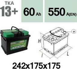 Technika TKA13+ - Starter Battery car-mod.net