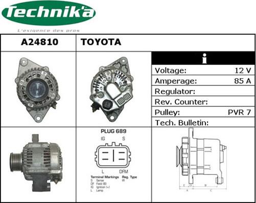 Technika A24810 - Alternator car-mod.net