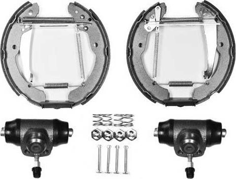 Technika KP8940 - Drum Brake Shoe Set car-mod.net