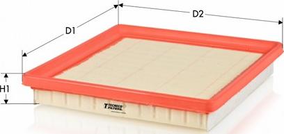 Tecneco Filters AR2035PM - Engine Air Filter car-mod.net