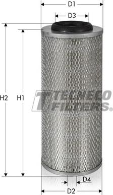 Tecneco Filters AR590-I - Engine Air Filter car-mod.net