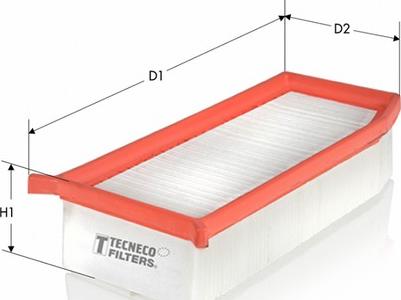 Tecneco Filters AR165467PM - Engine Air Filter car-mod.net