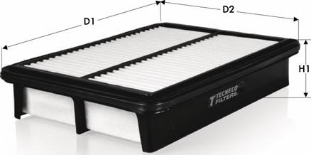 Tecneco Filters AR137PM-J - Engine Air Filter car-mod.net