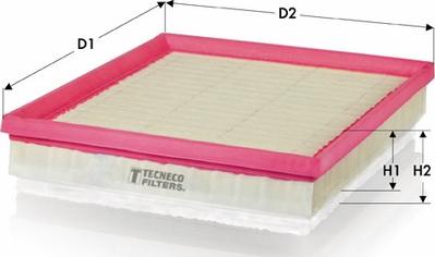 Tecneco Filters AR15003PMS - Engine Air Filter car-mod.net
