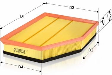 Tecneco Filters AR29021PM-S - Engine Air Filter car-mod.net