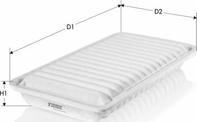 Tecneco Filters AR25654PM-J - Engine Air Filter car-mod.net