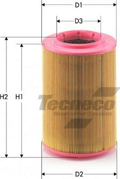 Tecneco Filters AR191T - Engine Air Filter car-mod.net