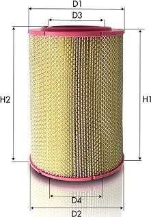 Tecneco Filters AR503-I - Engine Air Filter car-mod.net
