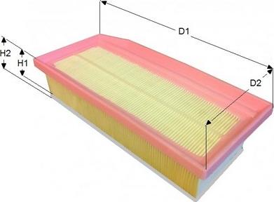 Tecneco Filters AR27030PMS - Engine Air Filter car-mod.net