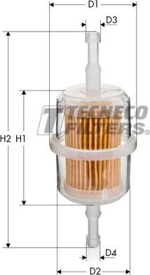 Tecneco Filters BN501 - Fuel filter car-mod.net