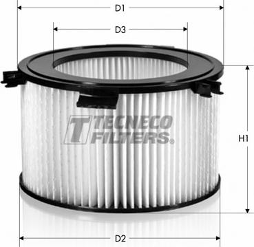 Tecneco Filters CK9579 - Filter, interior air car-mod.net