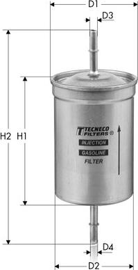 Tecneco Filters IN88 - Fuel filter car-mod.net