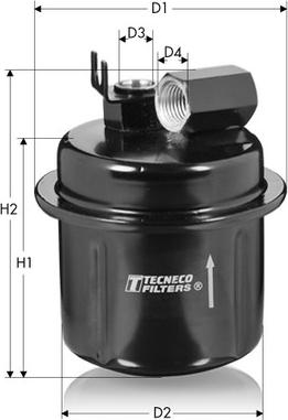 Tecneco Filters IN27 - Fuel filter car-mod.net