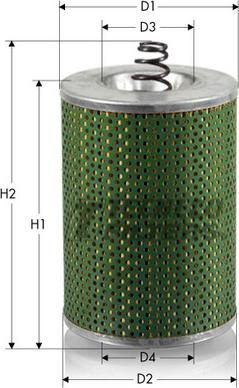 Tecneco Filters OL0627 - Oil Filter car-mod.net