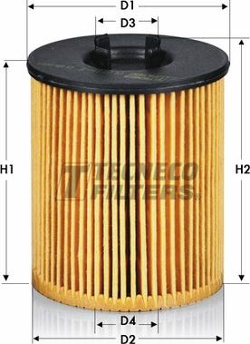 Tecneco Filters OL07020-E - Oil Filter car-mod.net