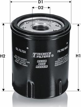 Tecneco Filters OL193 - Oil Filter car-mod.net
