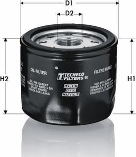 Tecneco Filters OL86T - Oil Filter car-mod.net