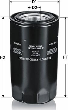 Tecneco Filters OL3976 - Oil Filter car-mod.net