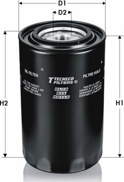 Tecneco Filters OL70 - Oil Filter car-mod.net