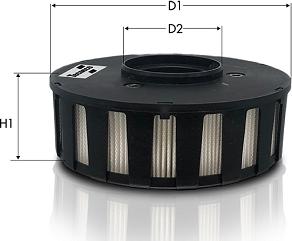 Tecneco Filters OS101 - Filter, crankcase breather car-mod.net